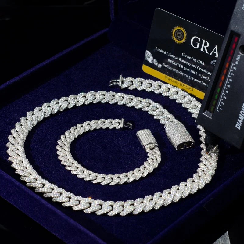 Moissanite Cuban link