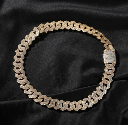 20MM 3 row Cuban link